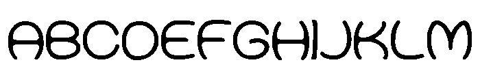 Kaltore Regular Font UPPERCASE