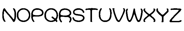 Kaltore Regular Font UPPERCASE