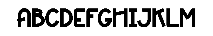 Kamala Handmade Font UPPERCASE