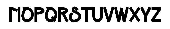 Kamala Handmade Font UPPERCASE