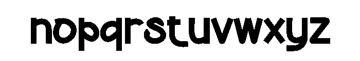 Kamala Handmade Font LOWERCASE