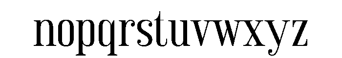 Kamary Regular Font LOWERCASE
