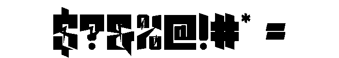 Kaminari Font OTHER CHARS