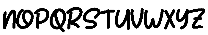 Kancil Font UPPERCASE