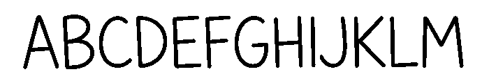 Kandy Line Font UPPERCASE