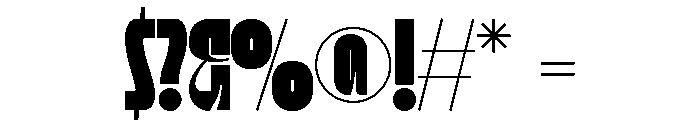 Kangder Regular Font OTHER CHARS