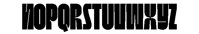 Kangder Regular Font UPPERCASE