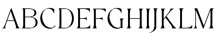 Kangelan Font UPPERCASE