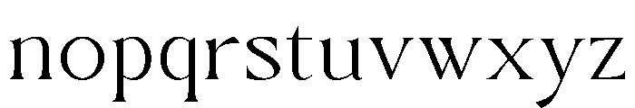 Kangelan Font LOWERCASE