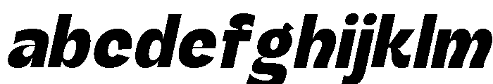 Kanile Black Italic FONT