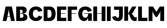 Kanile Black Font UPPERCASE