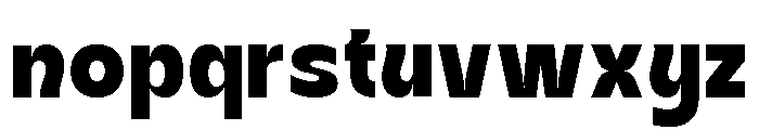 Kanile Black Font LOWERCASE