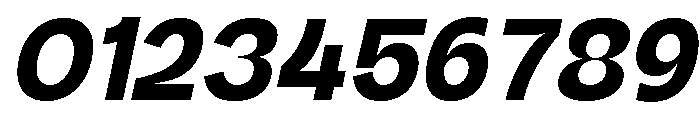 Kanile Bold Italic Font OTHER CHARS