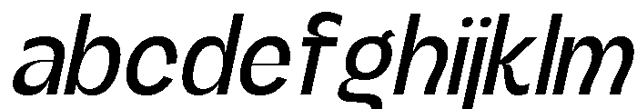 Kanile Italic FONT