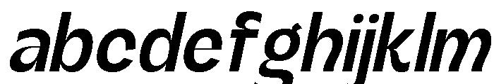 Kanile Medium Italic FONT