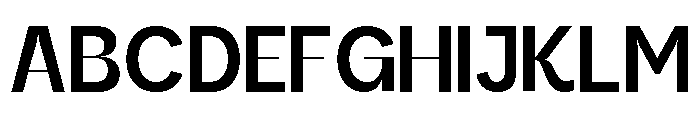 Kanile Medium Font UPPERCASE