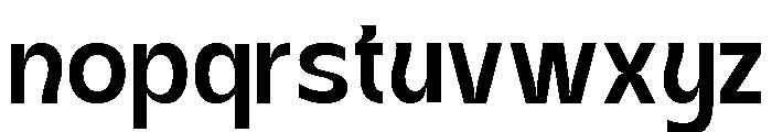 Kanile Medium Font LOWERCASE