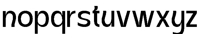 Kanile Regular Font LOWERCASE