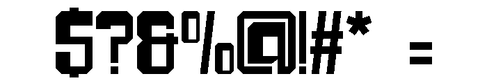 Kanio Regular Font OTHER CHARS