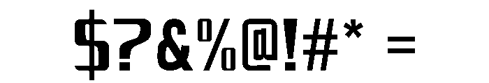 Kanom Font OTHER CHARS