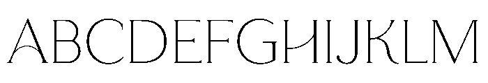 Kanovi Font UPPERCASE