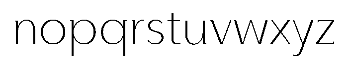 Kanovi Font LOWERCASE