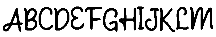 Kantele Font UPPERCASE