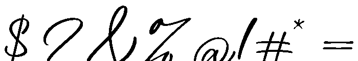 Kantilone Regular Font OTHER CHARS