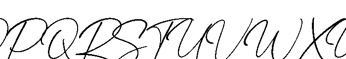 Kantilone Regular Font UPPERCASE