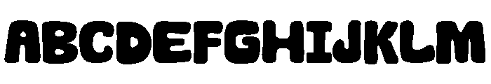 Kanyon Sunny Regular Font UPPERCASE