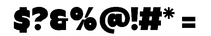 Kaplo Regular Font OTHER CHARS