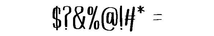 Karage Font OTHER CHARS