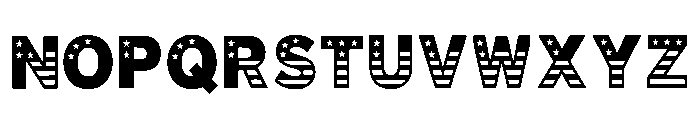 Karal Regular Font UPPERCASE