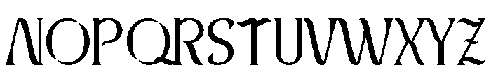Karatsu Font UPPERCASE
