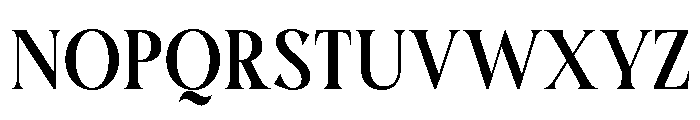 Karena Serif Black Font UPPERCASE