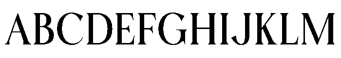 Karena Serif Bold Font UPPERCASE