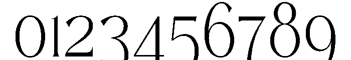 Karena Serif Light Font OTHER CHARS