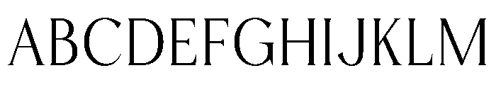 Karena Serif Light Font UPPERCASE