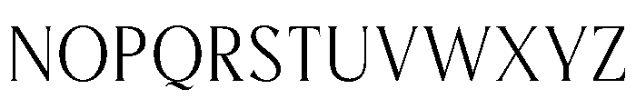 Karena Serif Light Font UPPERCASE