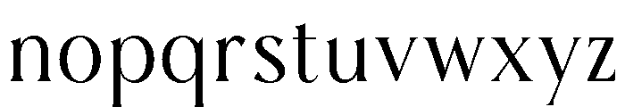 Karena Serif Medium Font LOWERCASE