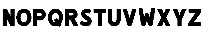 Kargon Regular Font UPPERCASE
