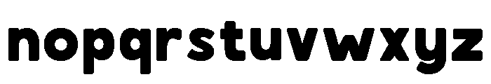 Kargon Regular Font LOWERCASE