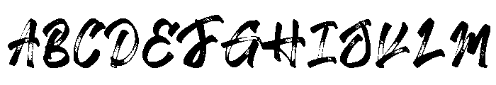 Kari Sea Regular Font UPPERCASE