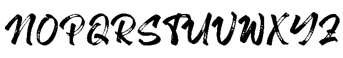 Kari Sea Regular Font UPPERCASE