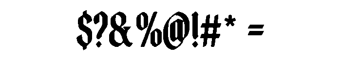 Karmaro Font OTHER CHARS