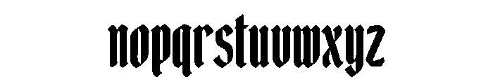 Karmaro Font LOWERCASE
