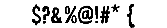 Karmond Font OTHER CHARS