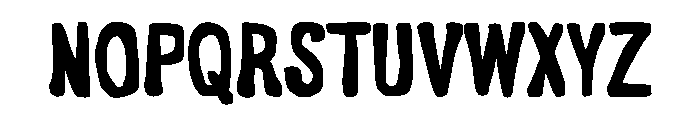 Karmond Font UPPERCASE