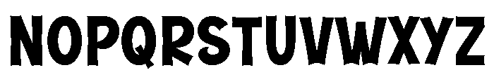 Karsha Font UPPERCASE