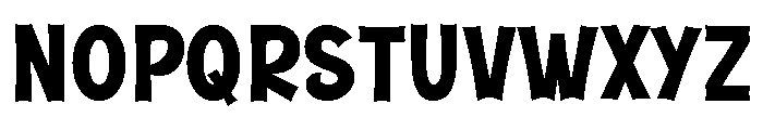 Karsha Font LOWERCASE